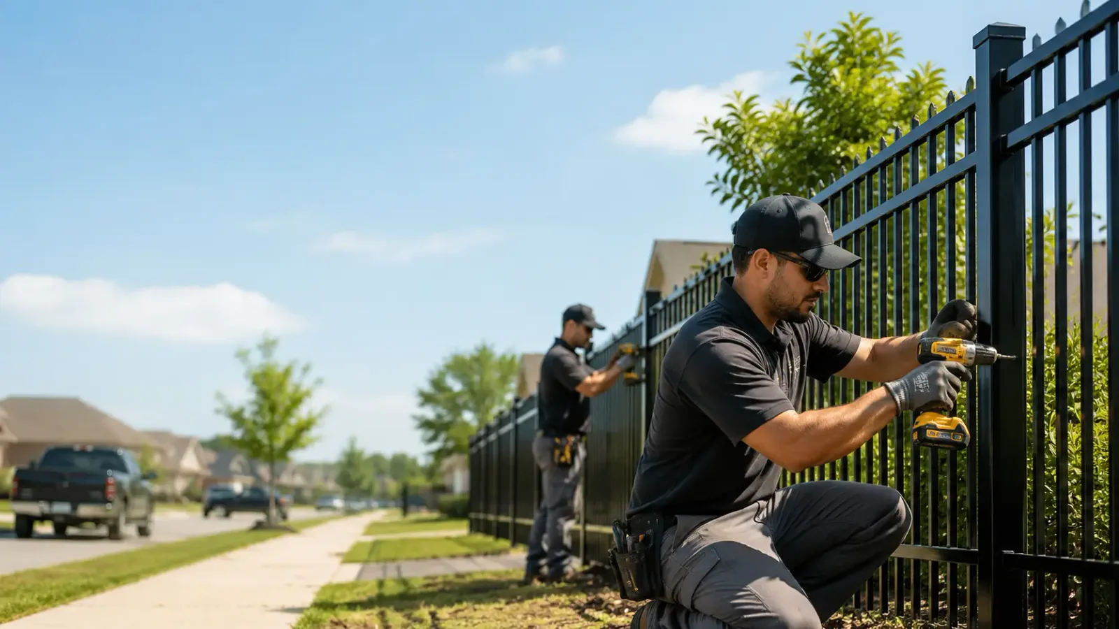 Metal Fence Installation in Edmonson, TX